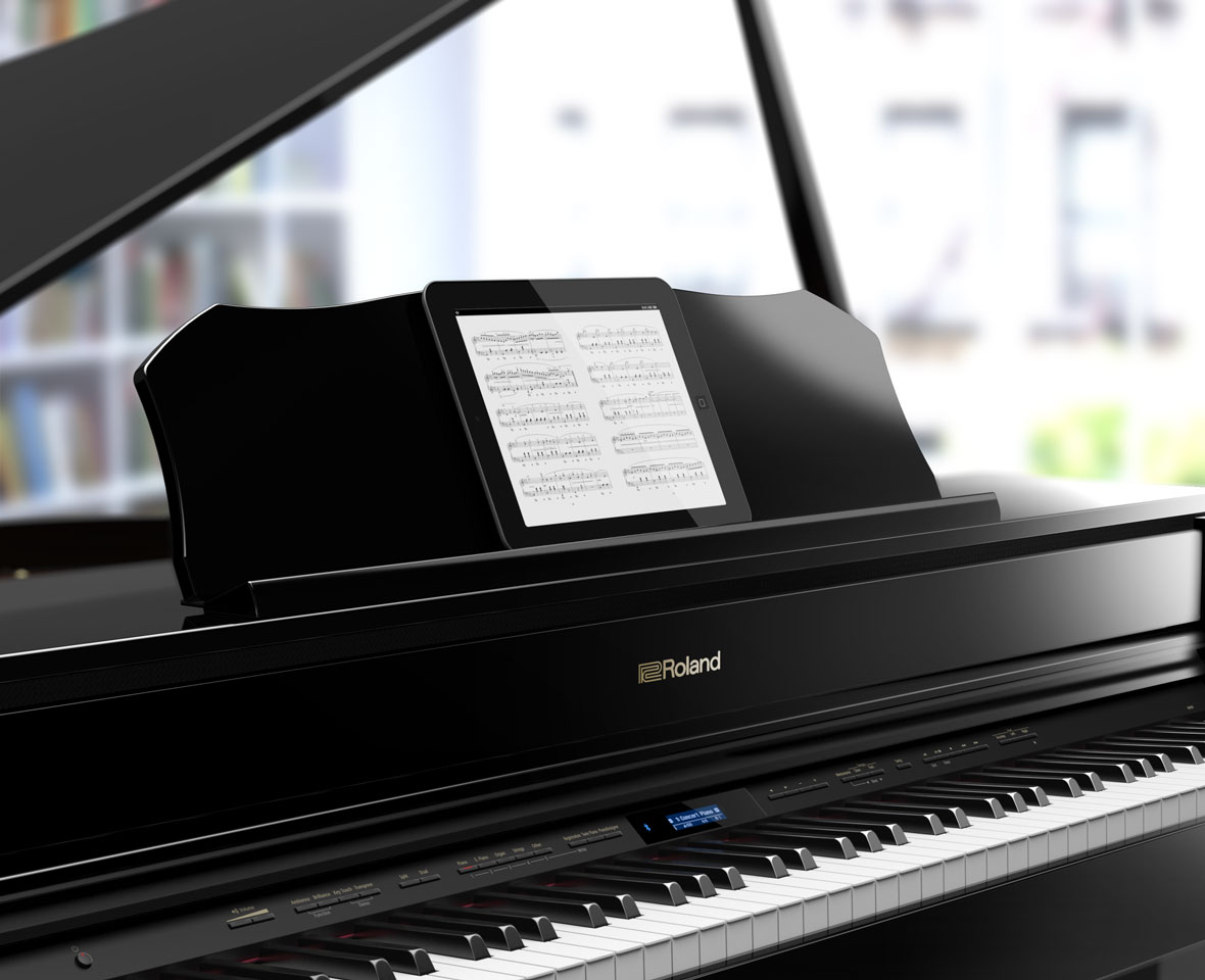 Roland Gp607 - Polished Ebony - Digital piano with stand - Variation 4