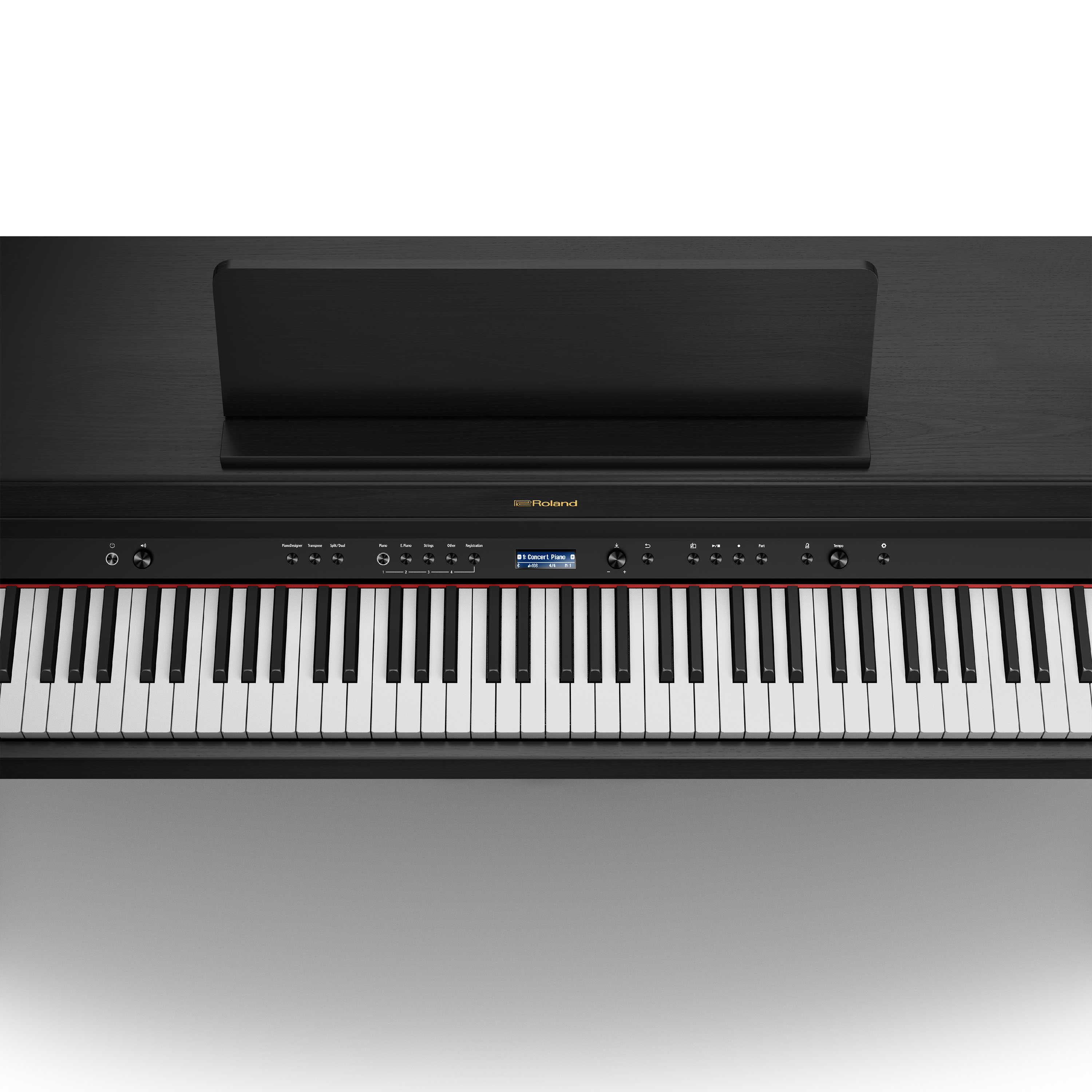 Roland Hp 702 Ch Noir Mat - Digital piano with stand - Variation 1