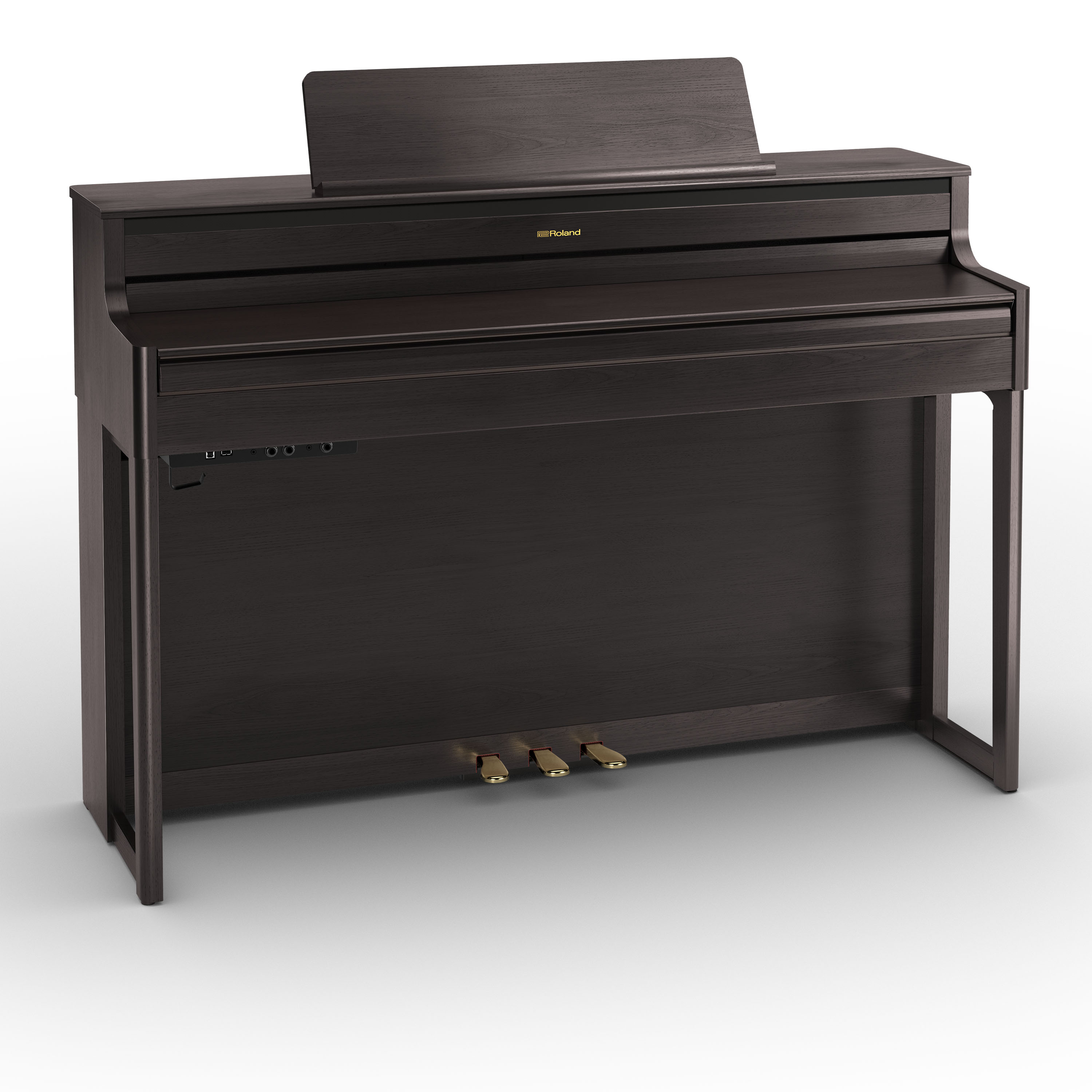 Roland Hp704 Dr Rosewood - Digital piano with stand - Variation 1