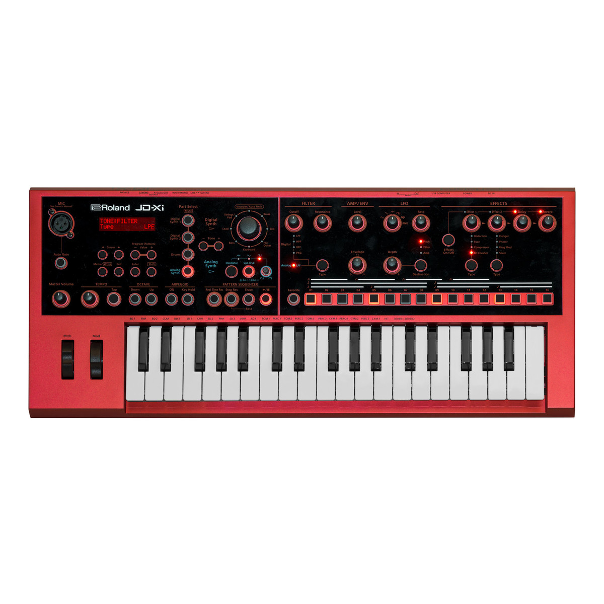 Roland Jd-xi Rouge - Synthesizer - Variation 1