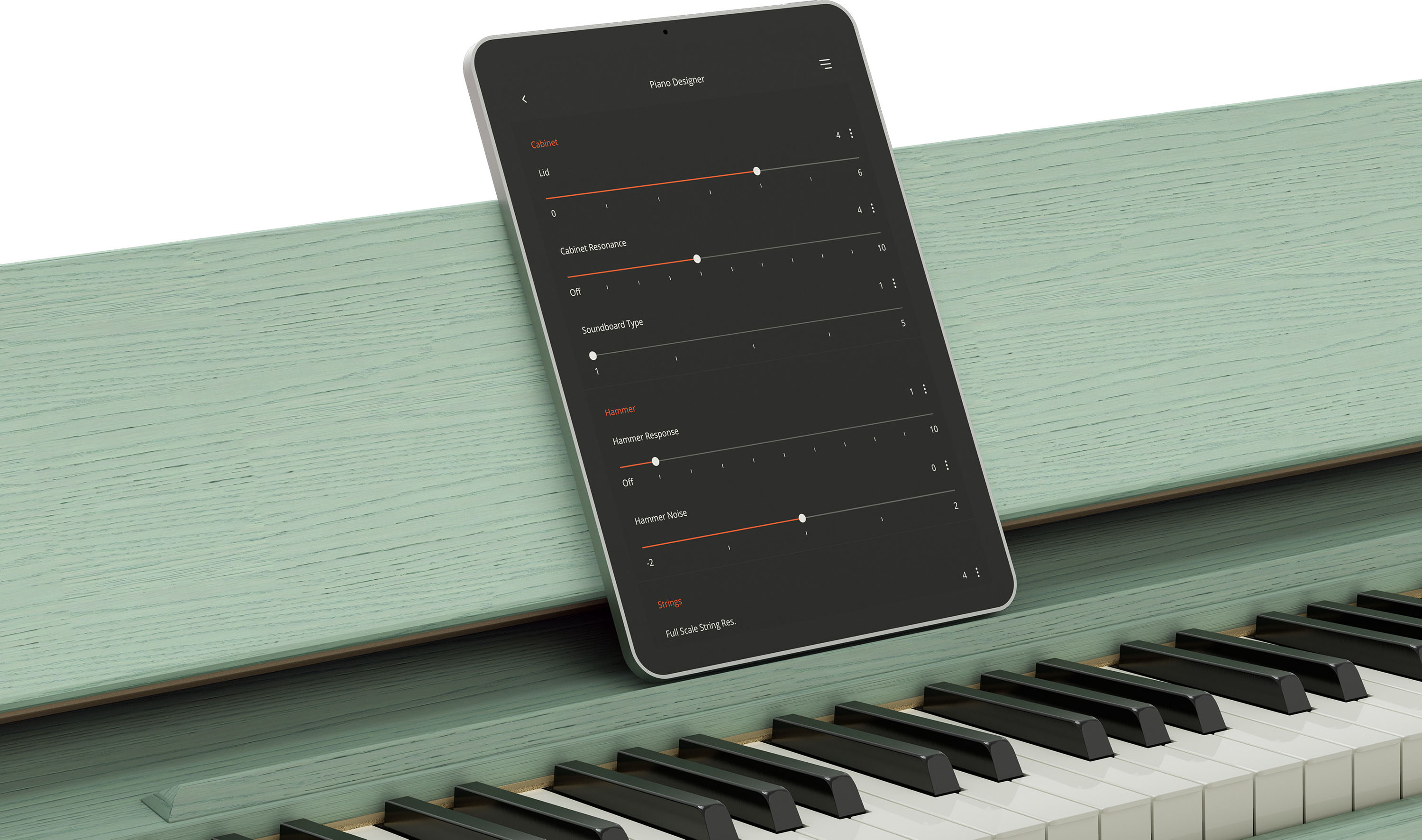 Roland Kiyola Kf-20 - Vert Celadon - Digital piano with stand - Variation 12