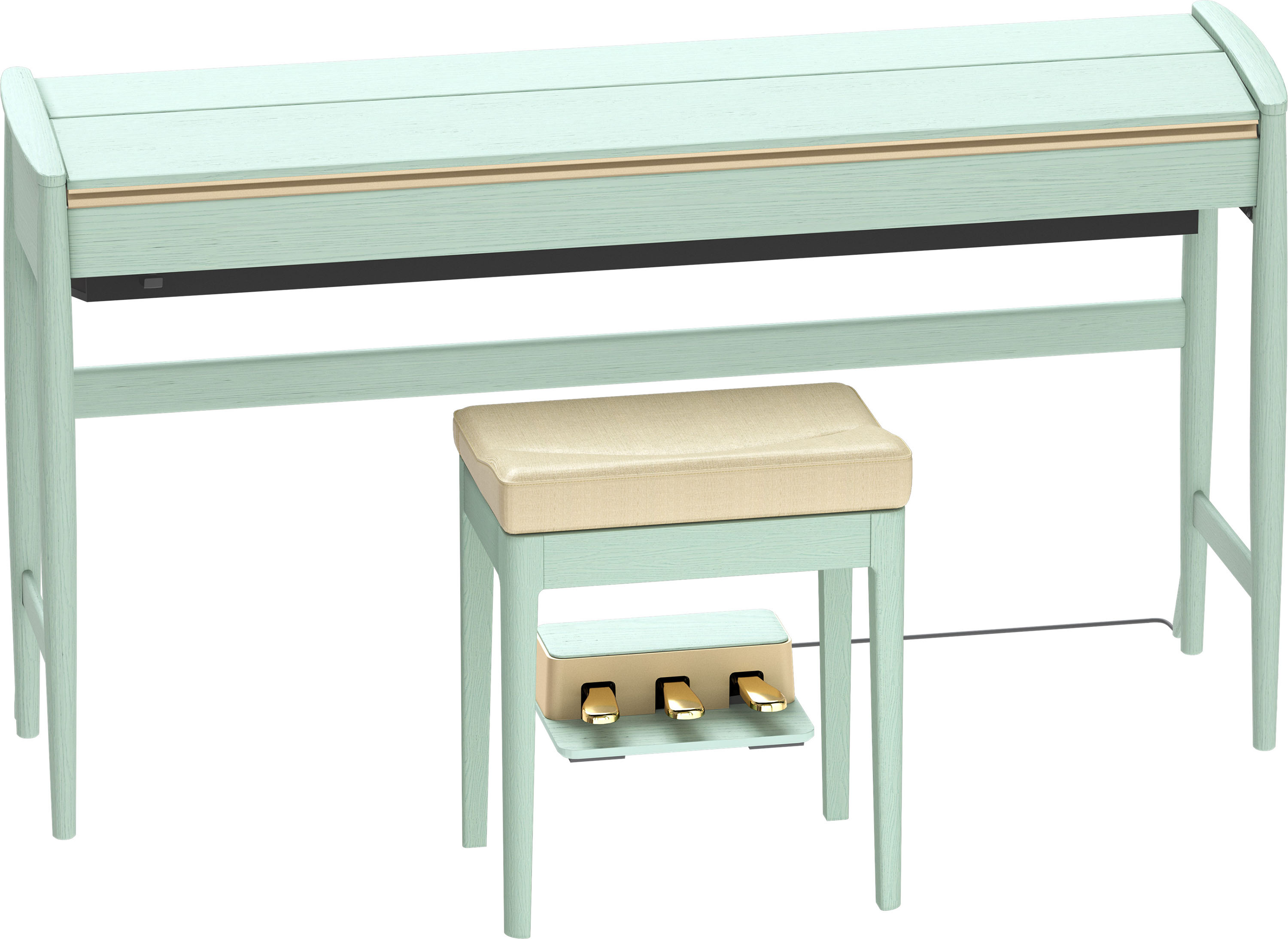 Roland Kiyola Kf-20 - Vert Celadon - Digital piano with stand - Variation 3