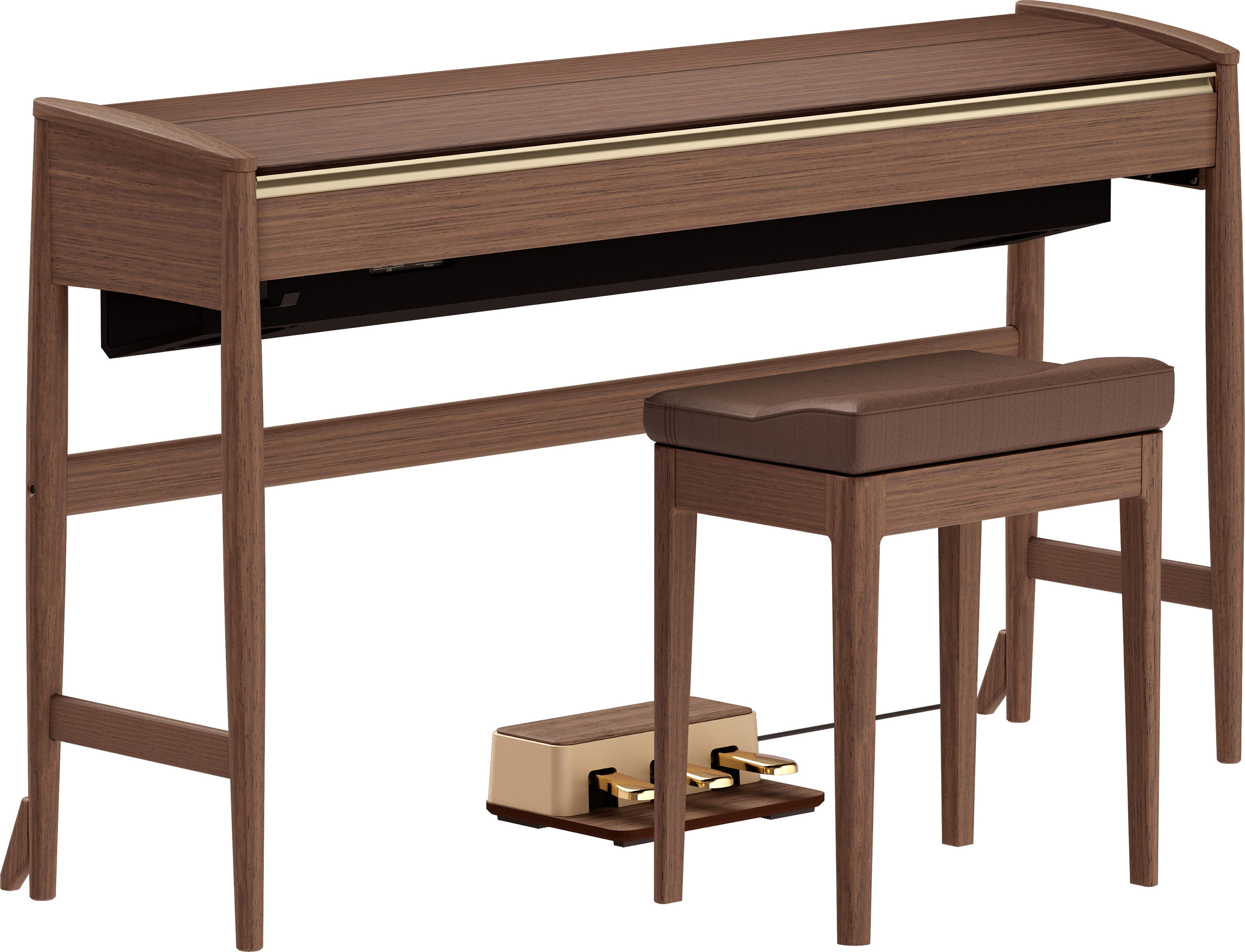 Roland Kiyola Kf-20 - Noisetier - Digital piano with stand - Variation 6