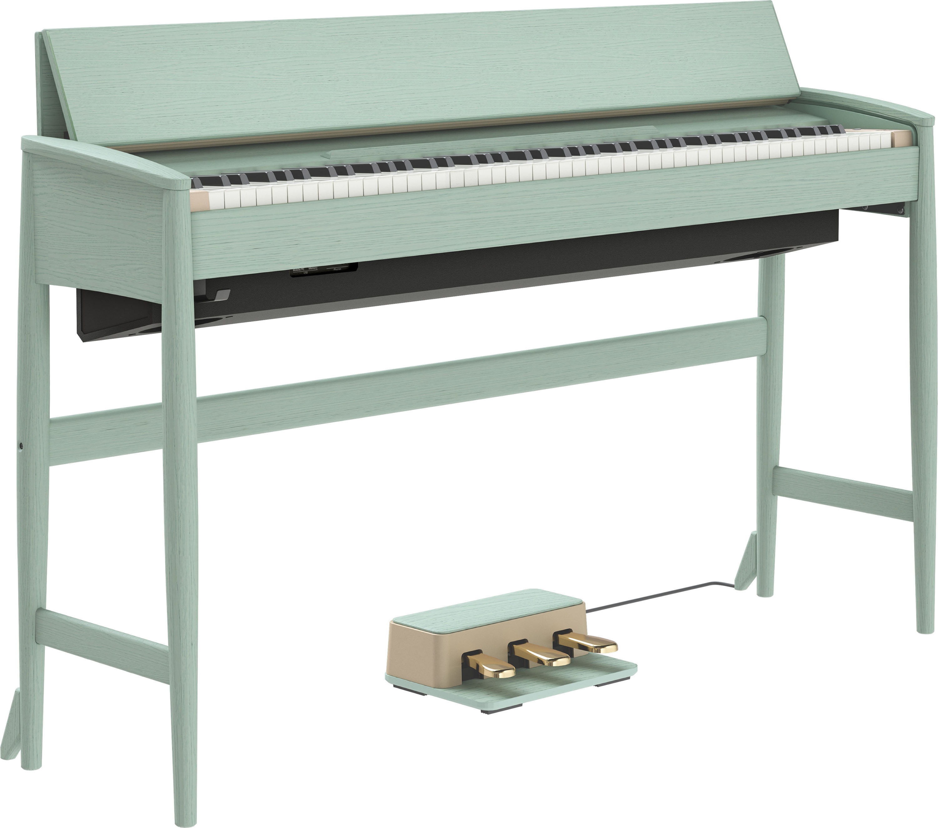 Roland Kiyola Kf-20 - Vert Celadon - Digital piano with stand - Variation 8