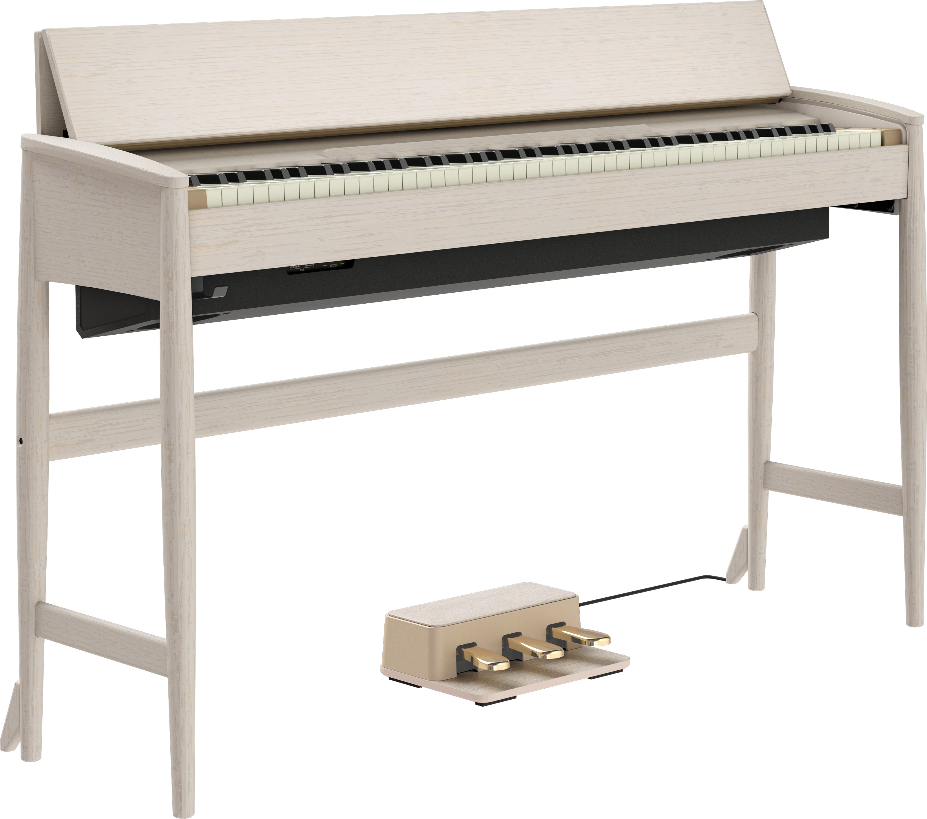 Roland Kiyola Kf-20 - Blanc Pur - Digital piano with stand - Variation 8