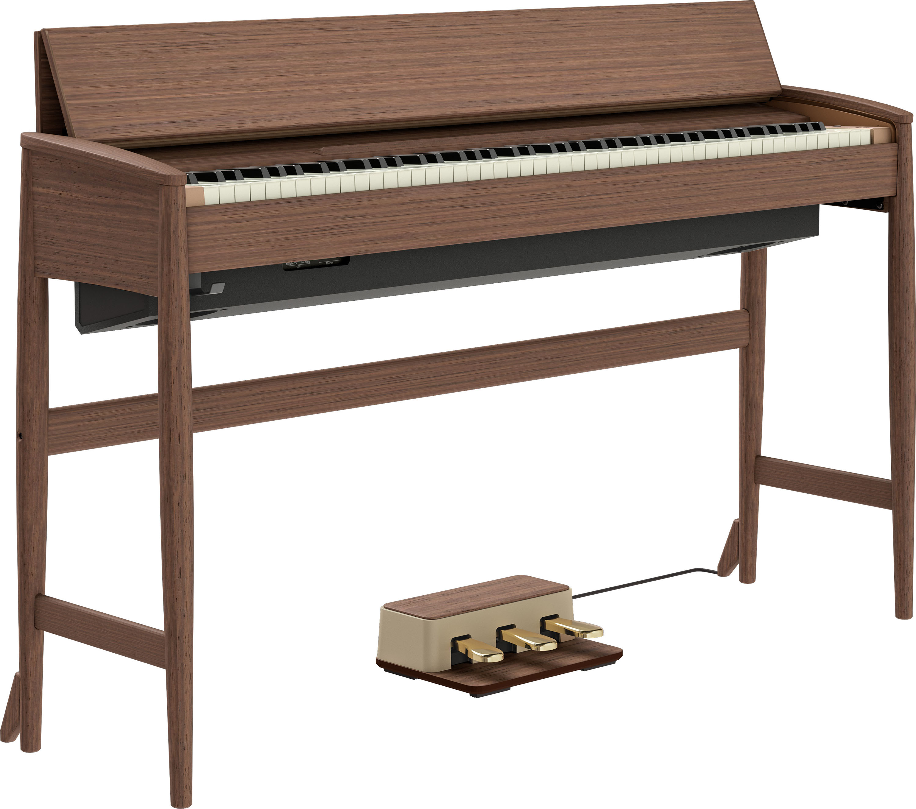 Roland Kiyola Kf-20 - Noisetier - Digital piano with stand - Variation 8