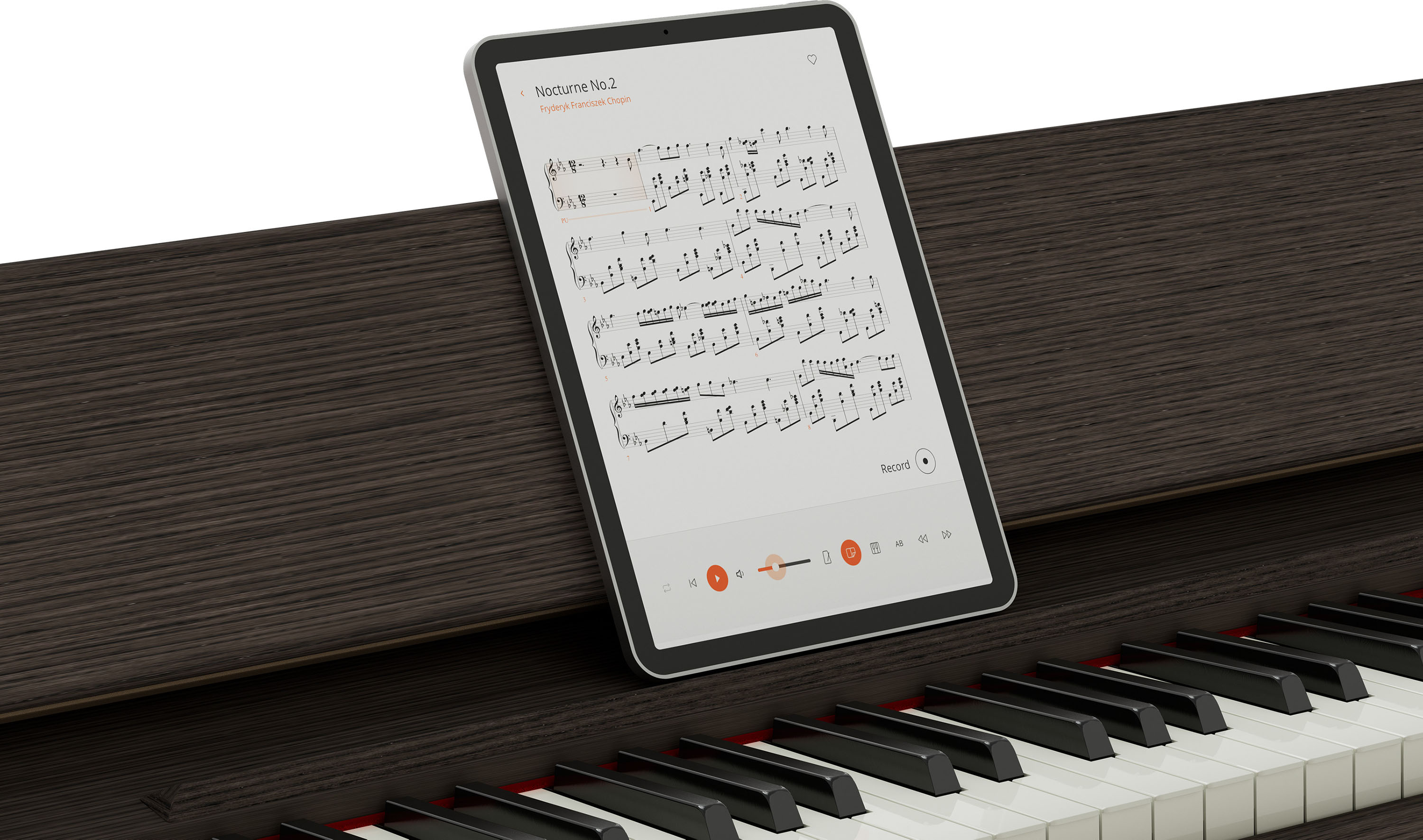 Roland Kiyola Kf-25 - Chene Fume - Digital piano with stand - Variation 11