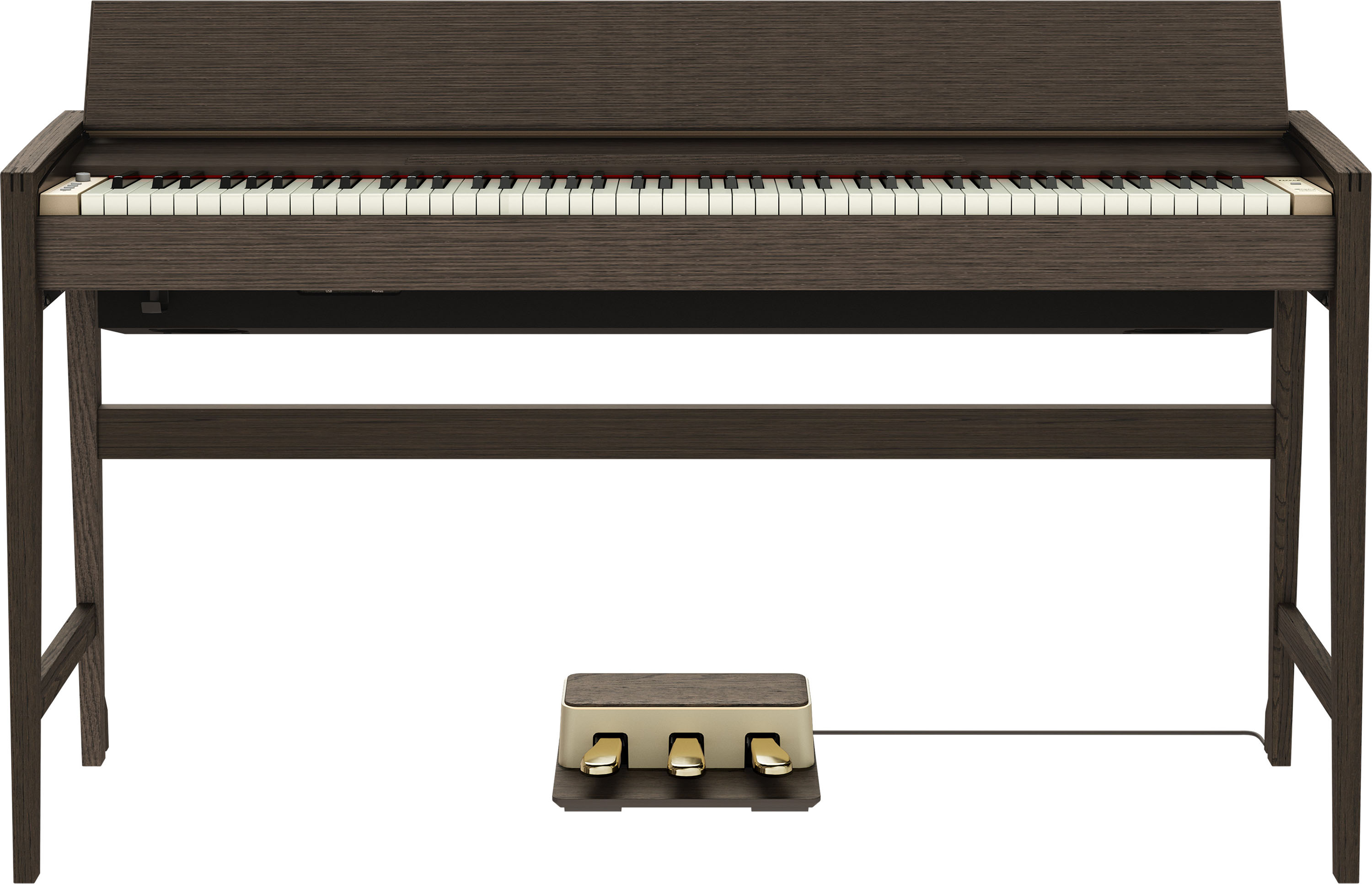 Roland Kiyola Kf-25 - Chene Fume - Digital piano with stand - Variation 7