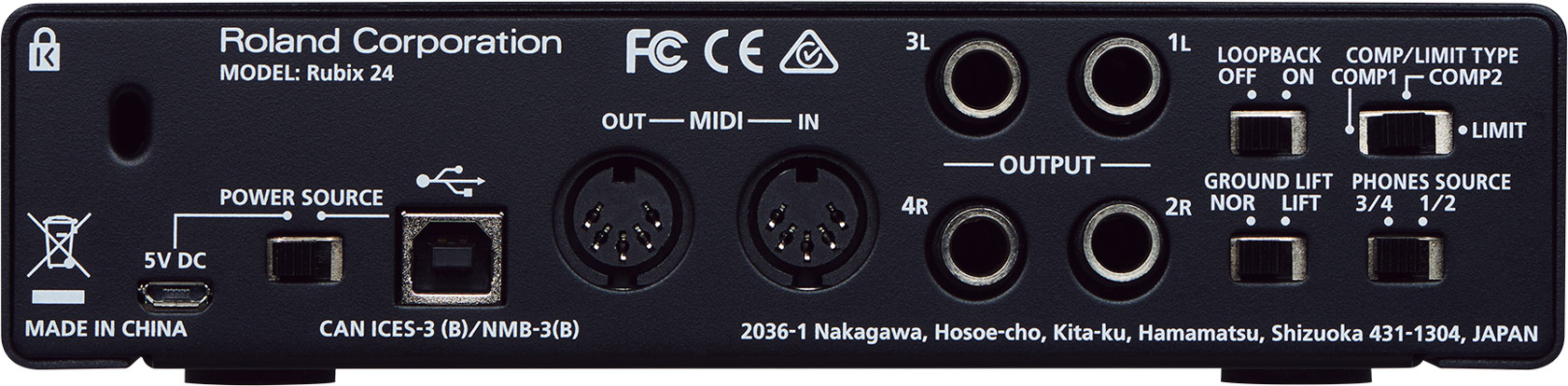 Roland Rubix24 - USB audio interface - Variation 1