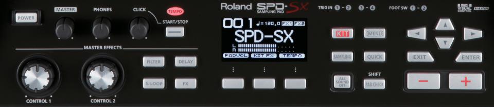 Roland Spd-sx - Electronic drum mutlipad & sampling pad - Variation 1