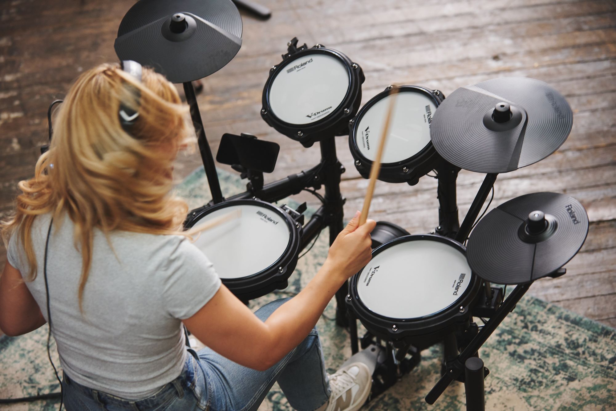 Roland Td-07kv2 V-drums Kit - Electronic drum kit & set - Variation 16