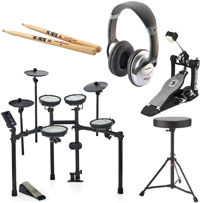 Roland Td 1dmk Pedale Stagg Pp 52 Siege Stagg Dt22 Casque Stagg Shp 2300h Baguettes Vic Firth Electronic Drum Kit Set Roland Td 1dmk Pedale Stagg Pp 52 Siege Stagg Dt22 Casque Stagg Shp 2300h Baguettes Vic Firth Electronic Drum Kit Set