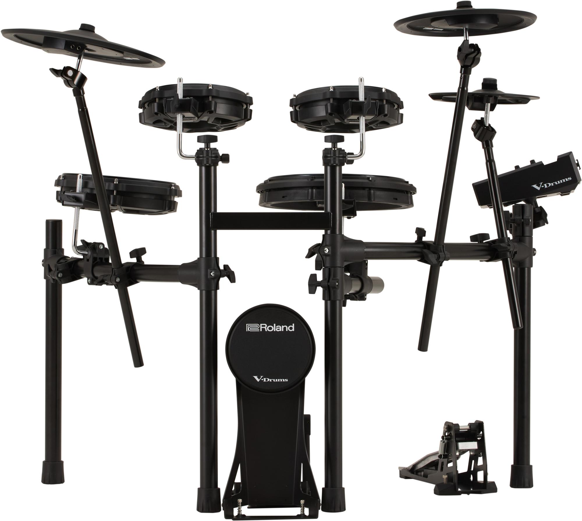 Roland Td-313 V-drums Bundle Complet - X-hp1 + Dt90 + Vic5a + Hp30 - Drum Promo Set - Variation 3