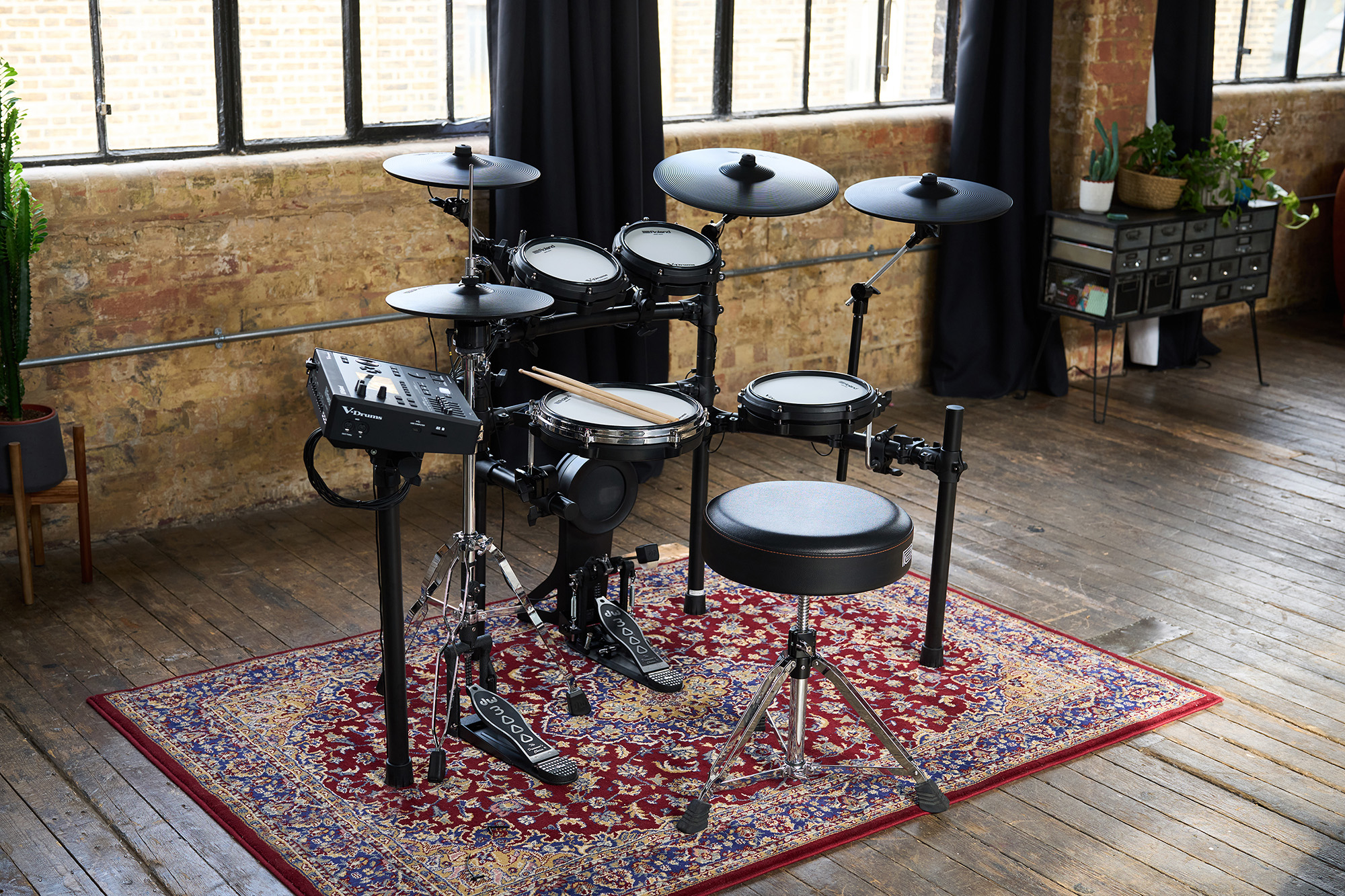 Roland Td-513 V-drums Kit - Electronic drum kit & set - Variation 6