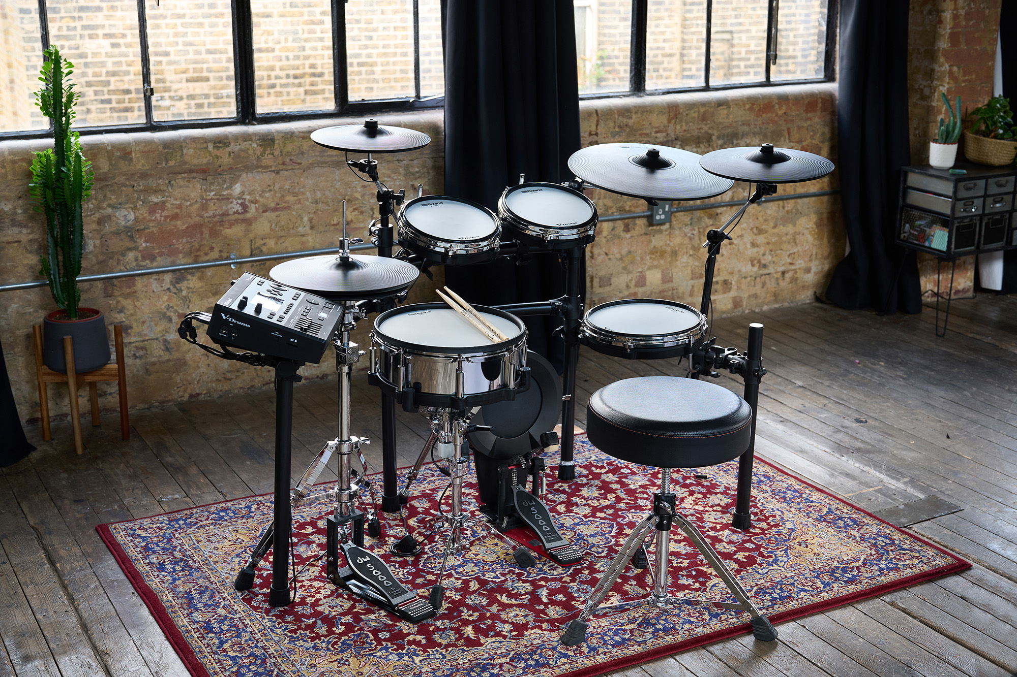 Roland Td-516 V-drums Kit - Electronic drum kit & set - Variation 6