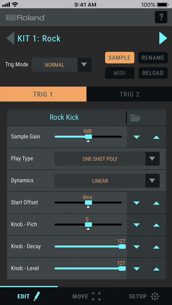 Roland Tm-1 Trigger Module - Electronic drum trigger - Variation 6