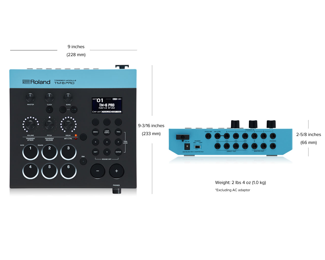 Roland Tm-6 Pro - Electronic drum sound module - Variation 12