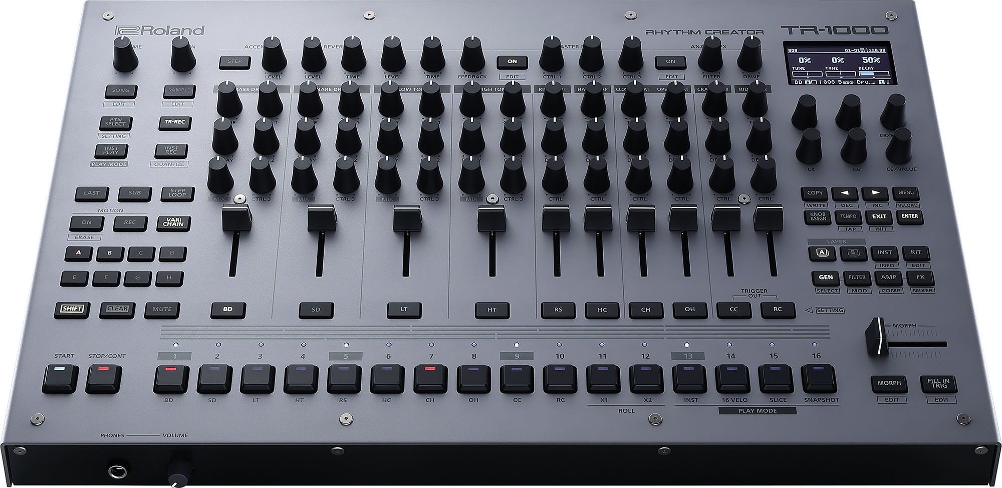 Roland Tr-1000 - Drum machine - Variation 3