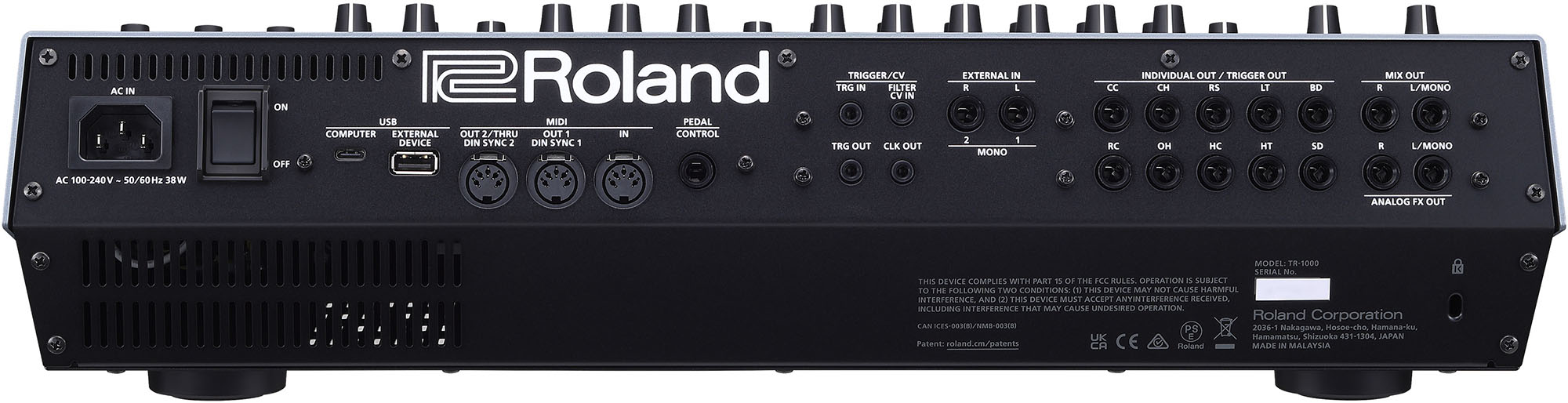 Roland Tr-1000 - Drum machine - Variation 4