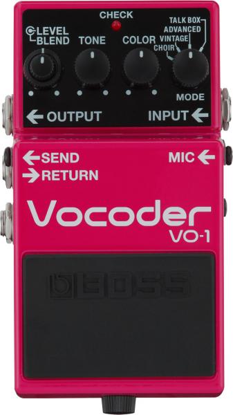 Modulation, chorus, flanger, phaser & tremolo effect pedal Boss VO-1