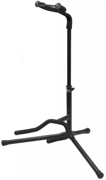 Stand for guitar & bass Rtx G1NX Stand Guitare universel tête pliable - noir