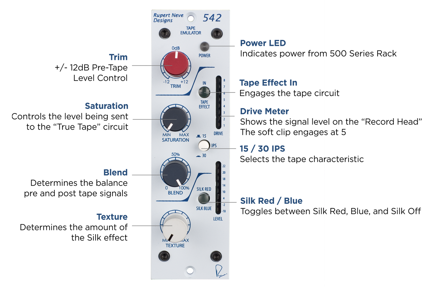 Rupert Neve Design Portico 542 - 500 Series - Effects processor - Variation 2