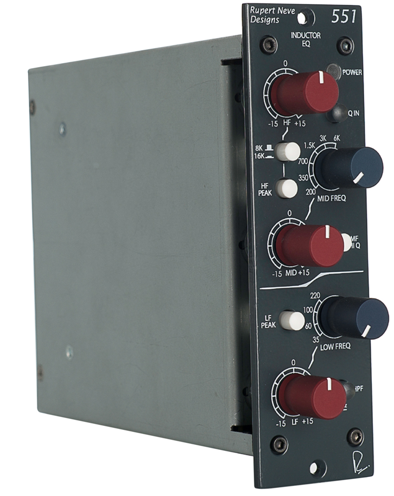 Rupert Neve Design 551 Egaliseur Induction Format 500 - 500 series components - Variation 2