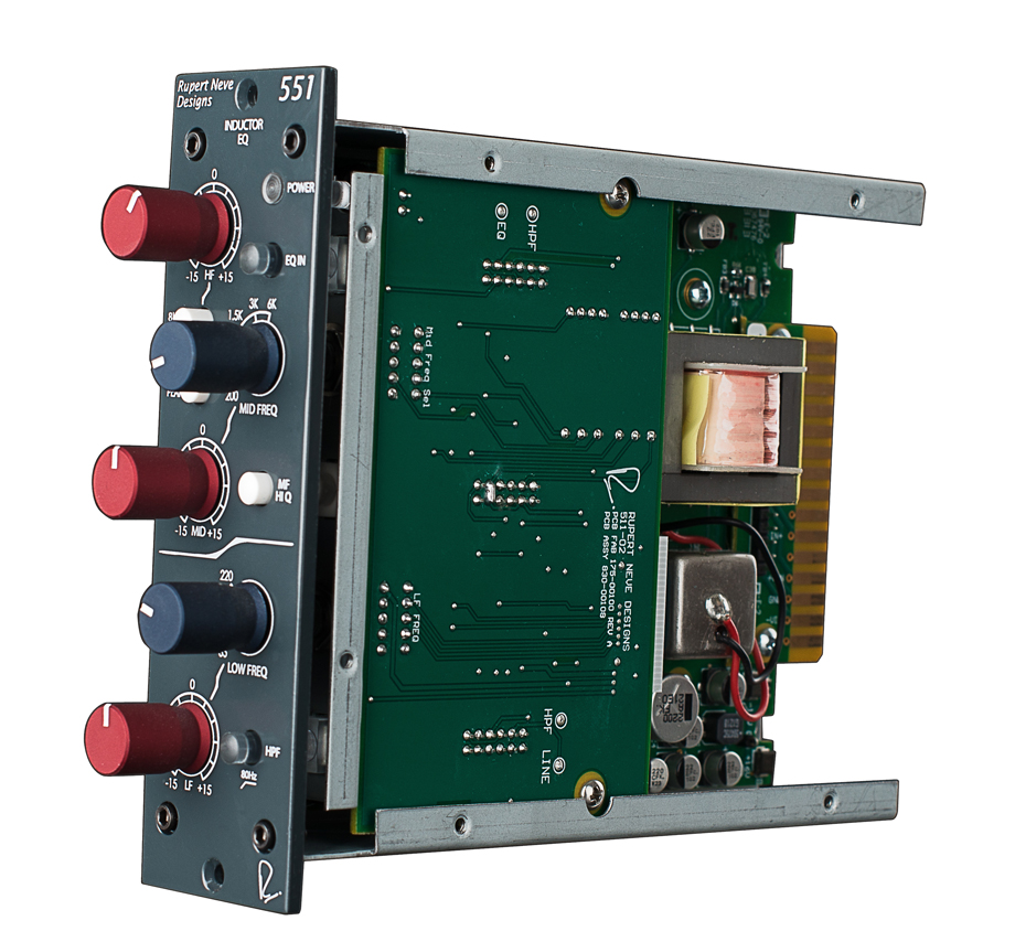 Rupert Neve Design 551 Egaliseur Induction Format 500 - 500 series components - Variation 3