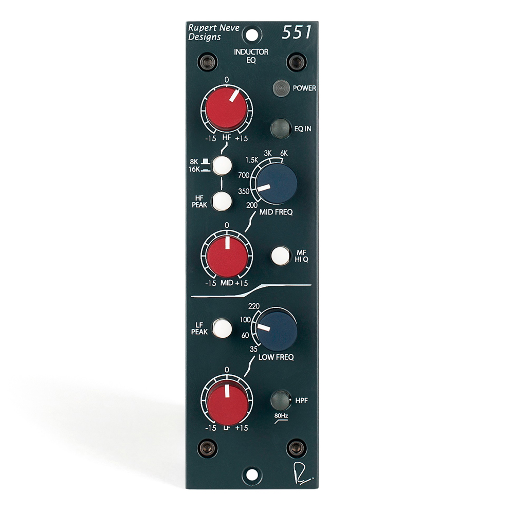 Rupert Neve Design 551 Egaliseur Induction Format 500 - 500 series components - Variation 1