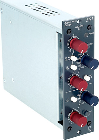 Rupert Neve Design 551 Egaliseur Induction Format 500 - 500 series components - Main picture