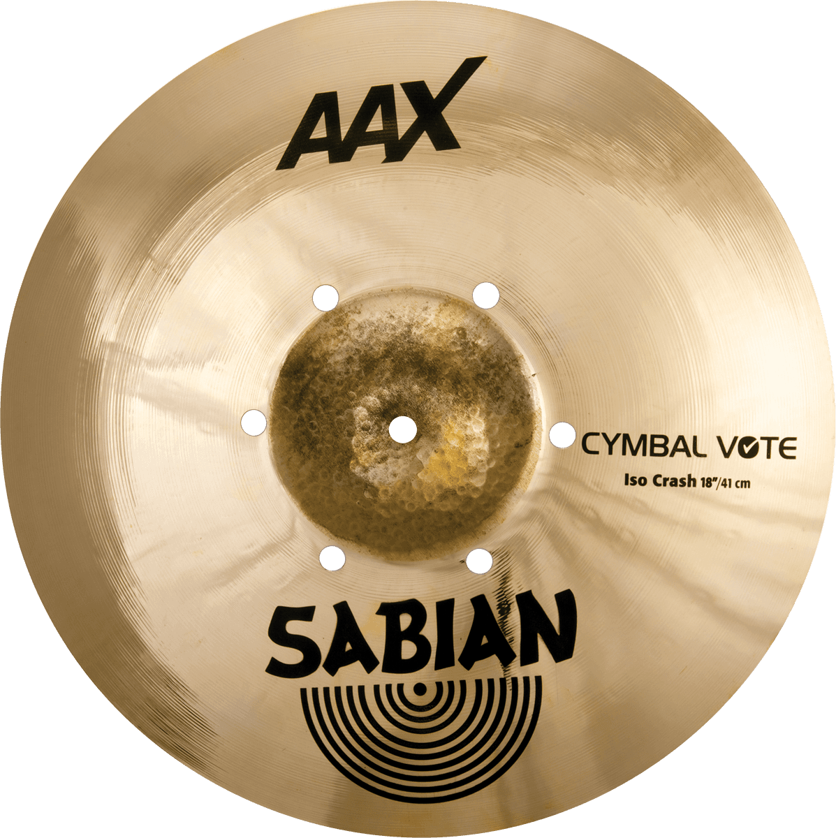 Sabian Aax   Cymbale Vote Iso Crash 18 - 18 Pouces - Crash cymbal - Main picture