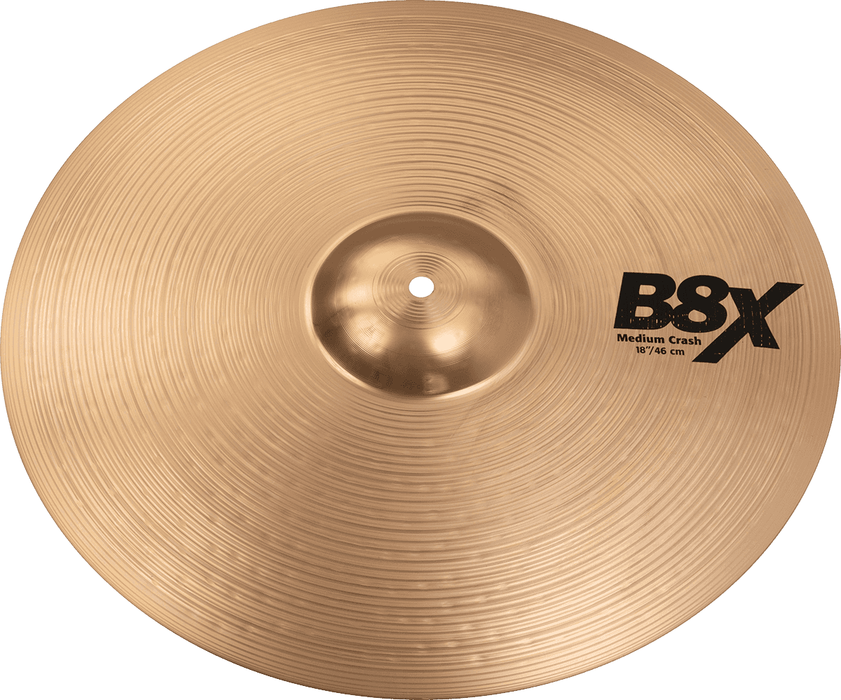 Sabian B8x Medium Crash - 18 Pouces - Crash cymbal - Main picture