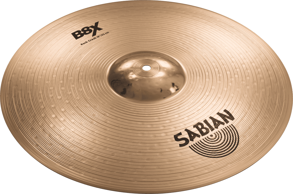 Sabian B8x Rock Crash - 18 Pouces - Crash cymbal - Main picture