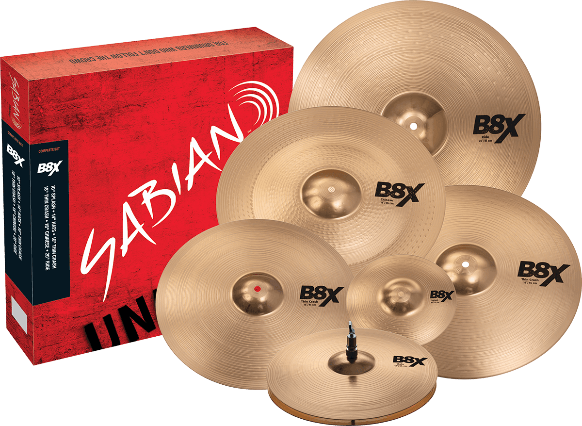 Sabian Set B8x Complet - Cymbals set - Main picture