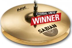 Hihat cymbal Sabian AAX X-Plosion Hats - 14 inches