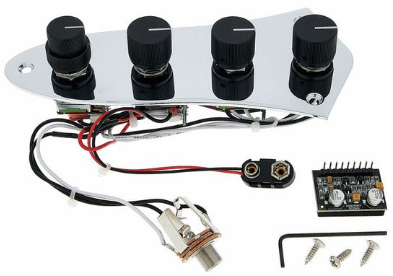 Sadowsky Bass Onboard Preamp 4-knob Actif - Control plate - Variation 2