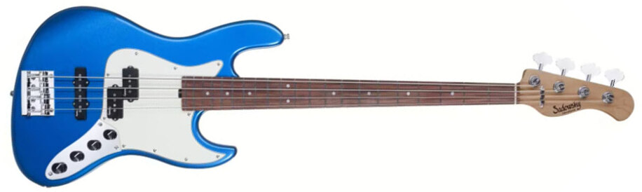 Sadowsky Hybrid Pj Bass 21 Fret 4c Metroexpress V2 Pf - Ice Blue Metallic - Solid body electric bass - Main picture