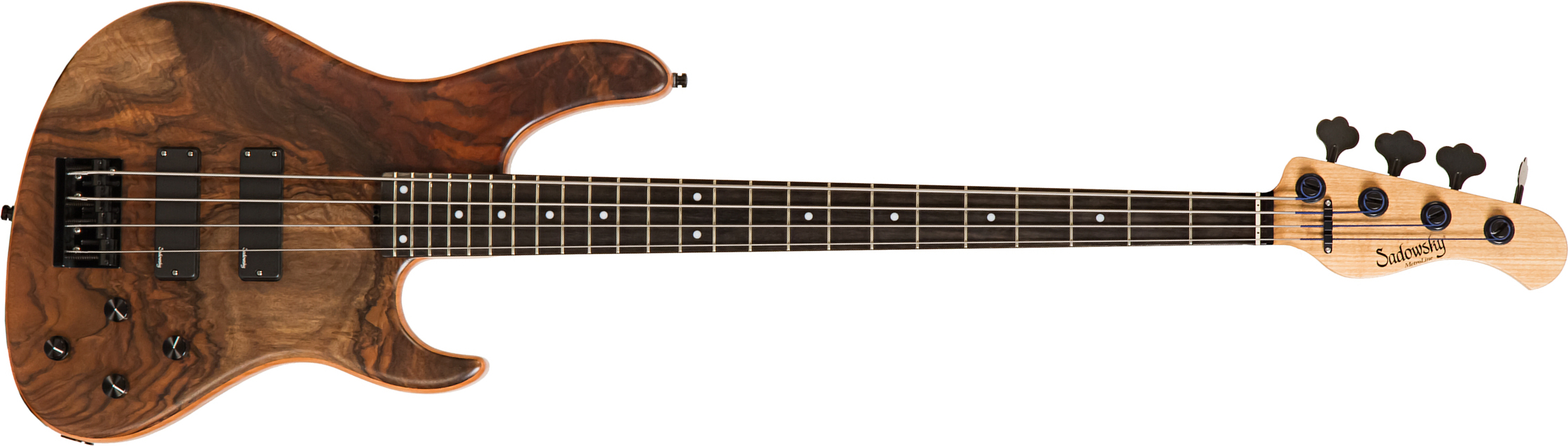 Sadowsky Modern 24 Fret Ash 4c Metroline Ltd All Active Eb - Natural - Solid body electric bass - Main picture