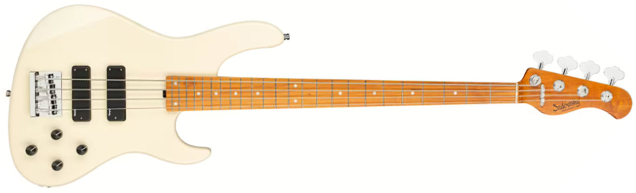 Sadowsky Modern Bass 24-fret 4c Metroexpress Active Mn - Solid Olympic White - Solid body electric bass - Main picture