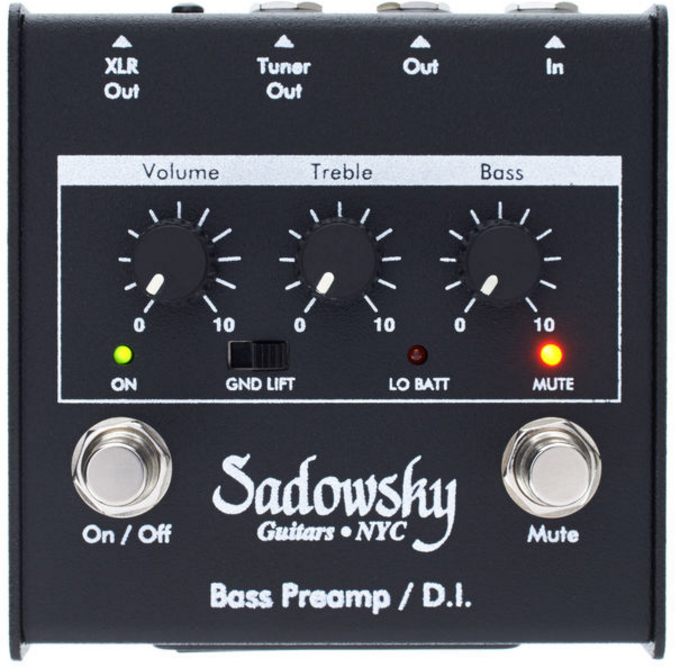 Sadowsky Spb-1 Bass Preamp/di Pedal - Bass preamp - Main picture
