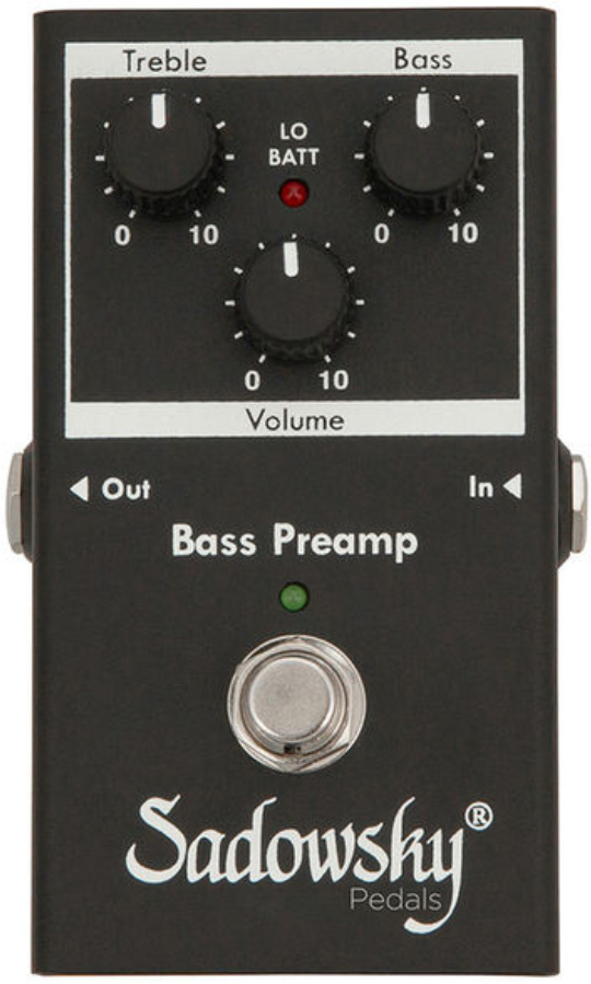 Sadowsky Spb-2 Bass Preamp Pedal - Bass preamp - Main picture