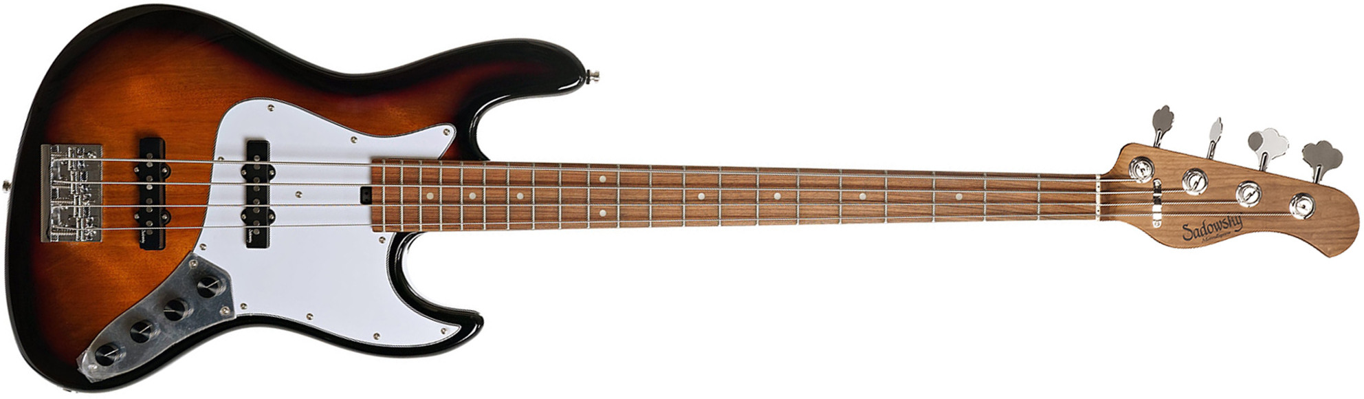 Sadowsky Standard Jj 21 Fret 4c Metroexpress V2 Mor - Tobacco Burst - Solid body electric bass - Main picture