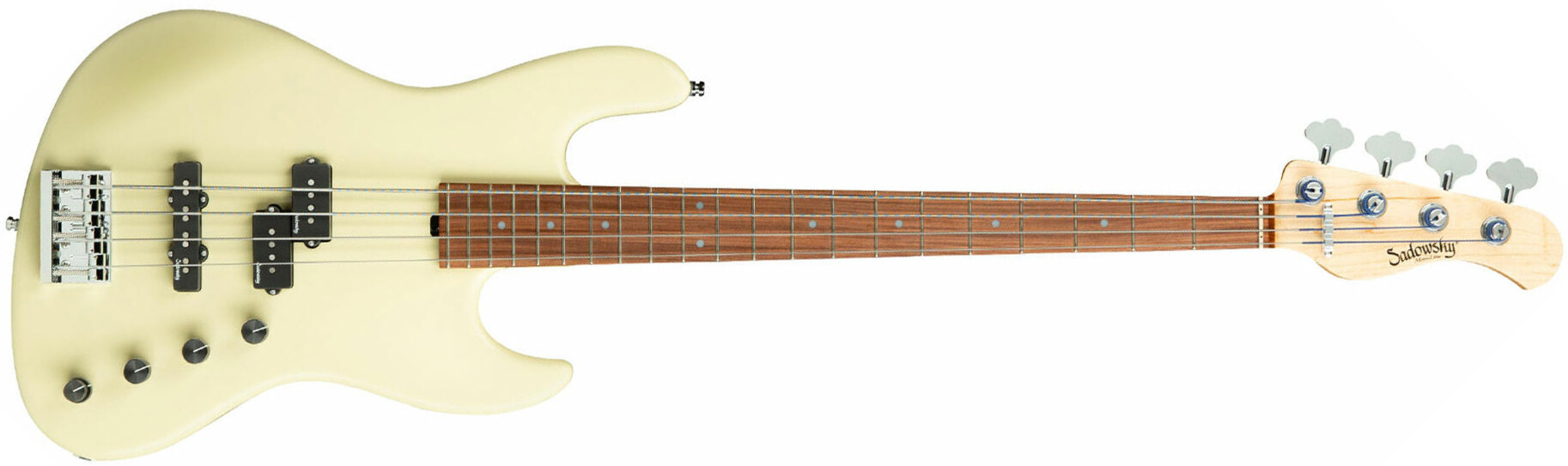 Sadowsky Verdine White 21 Fret 4c Metroline Signature All Active Pf - Olympic White - Solid body electric bass - Main picture