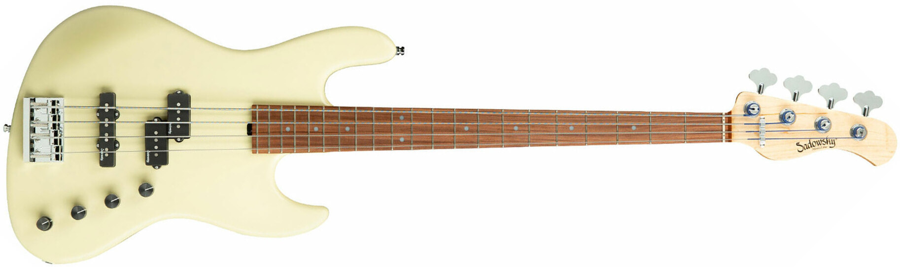 Sadowsky Verdine White 21 Fret 4c Metroline Signature All Active Pf - Olympic White - Solid body electric bass - Main picture