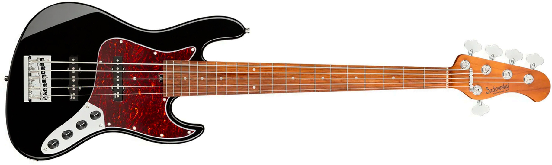 Sadowsky Vintage Jj Bass 21f 5c Metroexpress Mor - Black - Solid body electric bass - Main picture