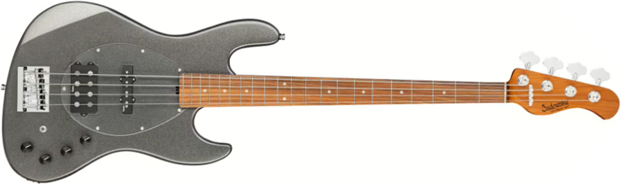 Sadowsky Vintage Mj Bass 21-fret Metroexpress Mor - Silver Sparkle - Solid body electric bass - Main picture