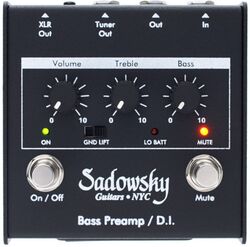 Bass preamp Sadowsky SBP-1 Preamp/DI Pedal