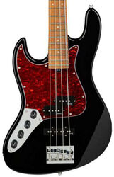 Solid body electric bass Sadowsky MetroExpress 21-Fret Hybrid P/J Bass 4 LH (MOR) - Black