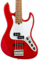 Solid body electric bass Sadowsky MetroExpress 21-Fret Hybrid P/J Bass 4 (MOR) - Candy apple red metallic