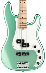 Metroline 21-Fret Hybrid P/J Bass Ash 4-string (Germany, MN) - sage green metallic satin